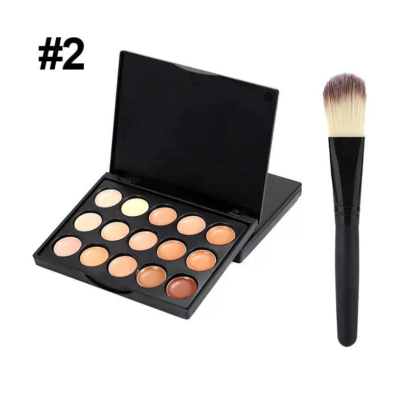15 цветов Модный женский Профессиональный макияж косметический контурный