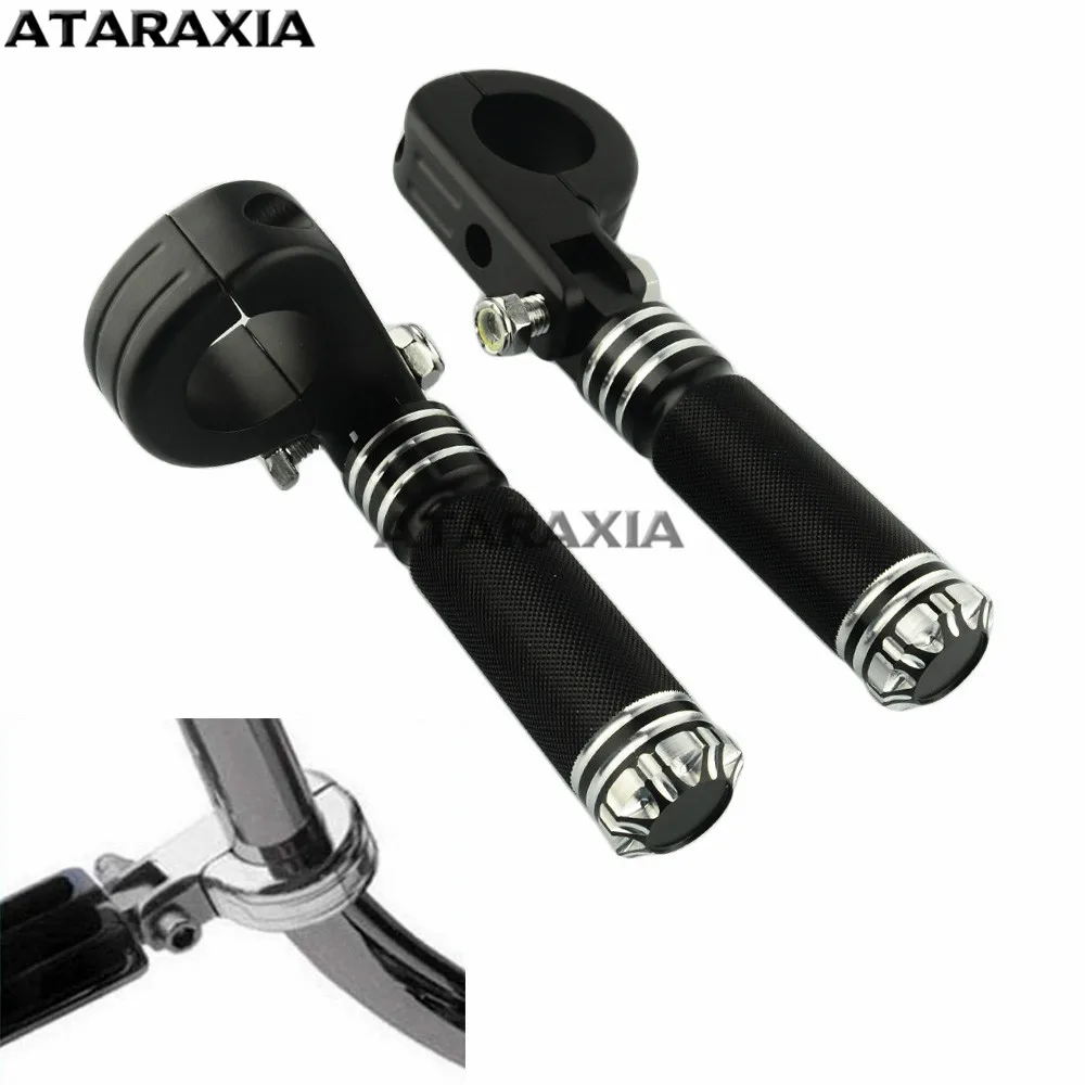 Мотоцикл шоссе колышки Крушение Бар подножки с креплением для Harley Sportster Softail Suzuki