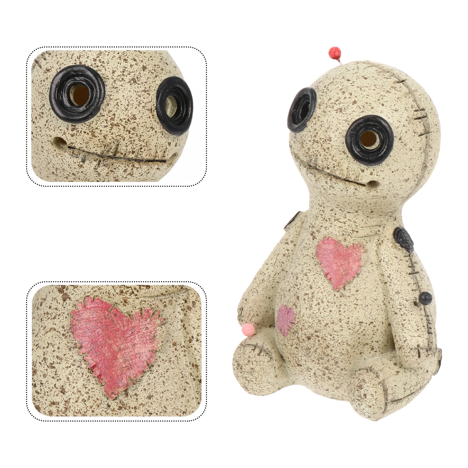 

1Pc Voodoo Doll Cone Burner Lovely Voodoo Doll Decoration Decoration