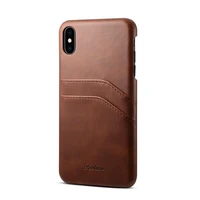 luxury genuine leather card holder case for iphone 11 pro max back case for iphone x xr xs max 6 7 8 plus for note10 phone cover