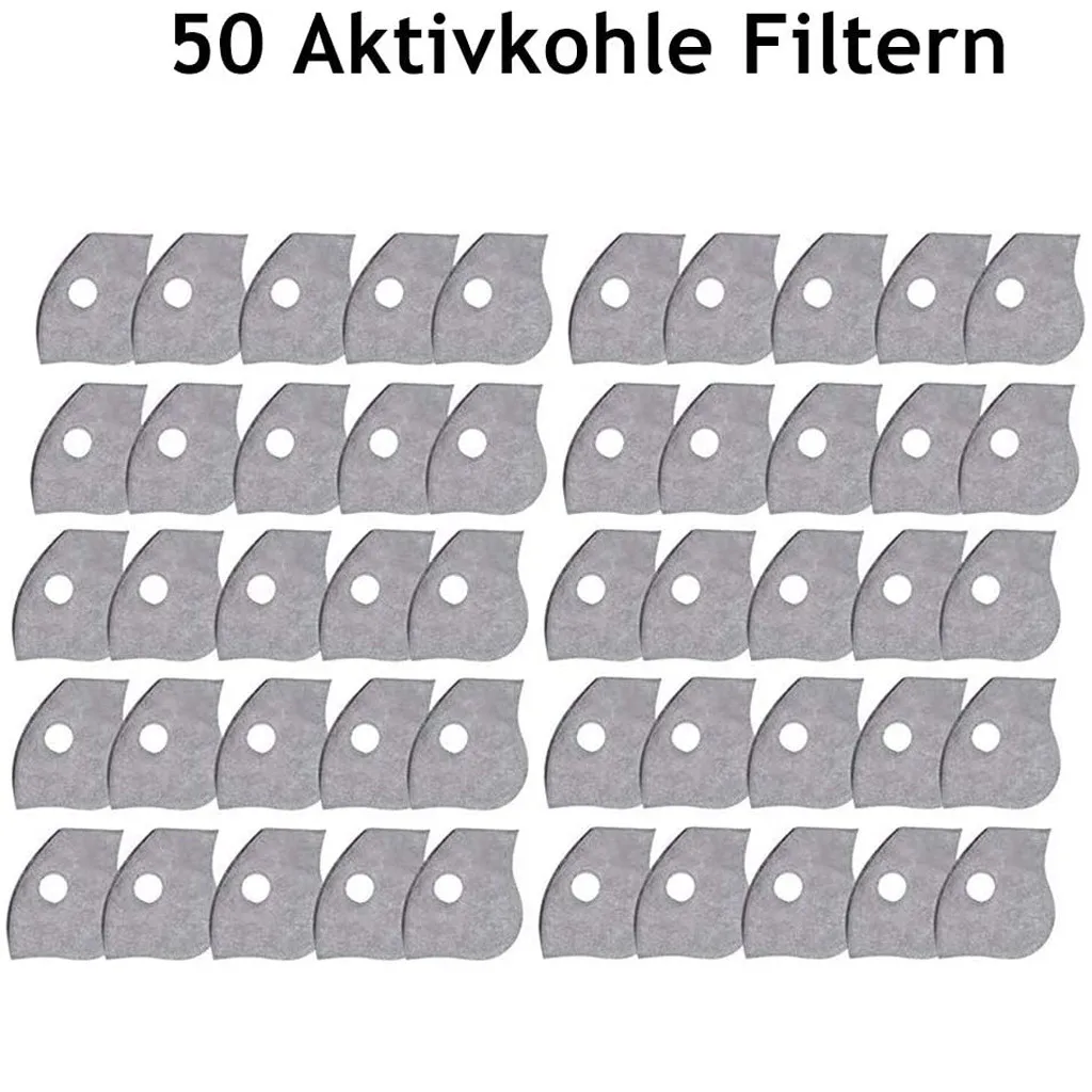 50 шт. дыхательные фильтры с активированным углем PM2.5 |