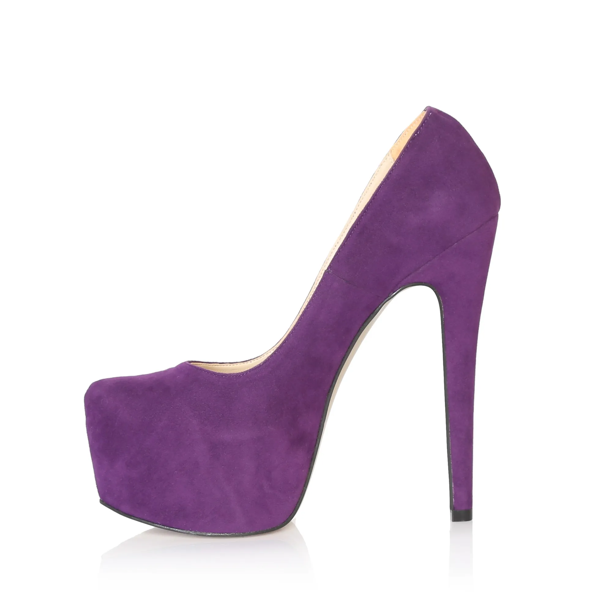 Mst 029 фиолетовая замша новинка 2020 летние пикантные женские туфли на высоком