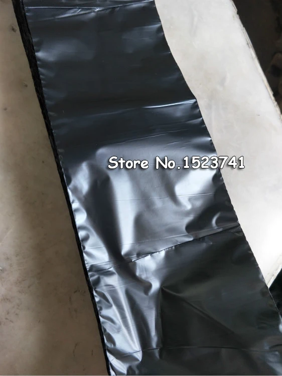 100 длинных упаковочных пакетов черные самоклеящиеся полиэтиленовые пакеты для