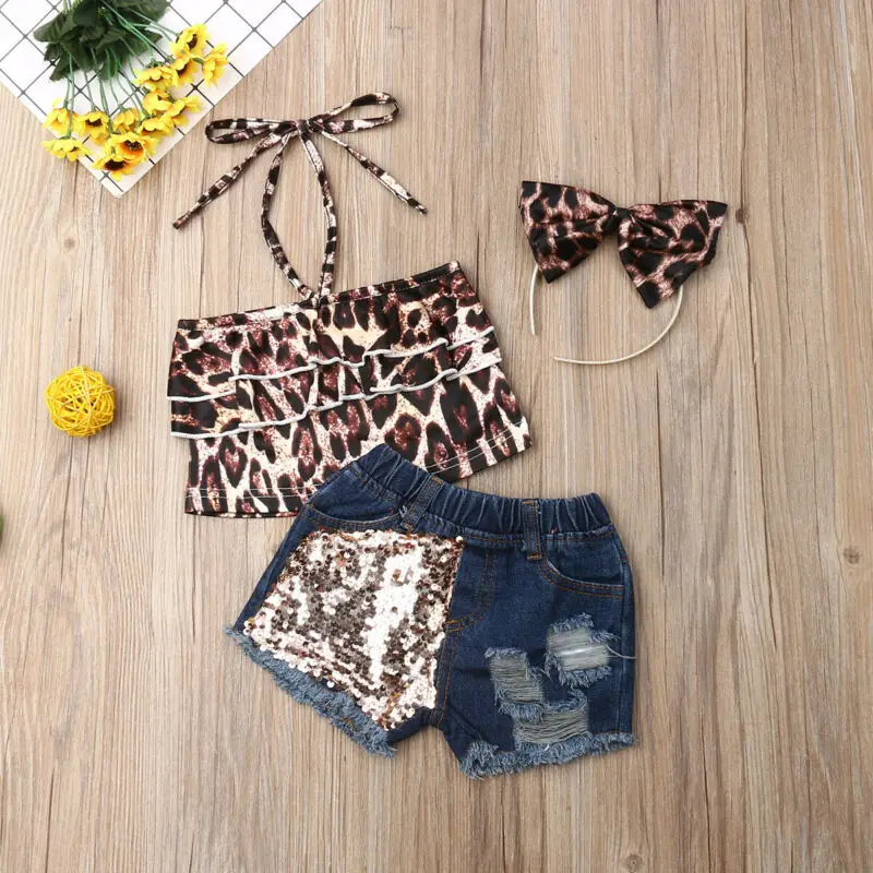 Комплекты одежды для малышей из 3 предметов новорожденных маленьких девочек