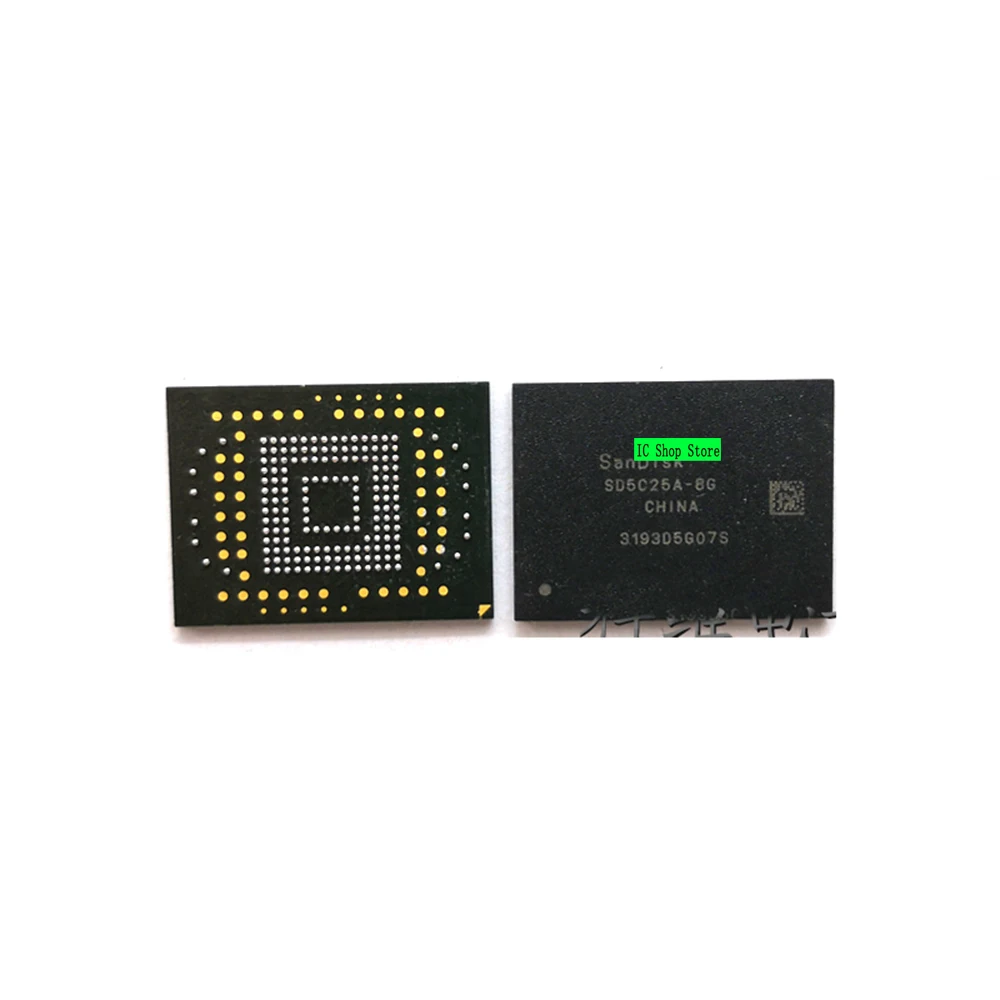 

5pcs/lot SD5C25A-8G BGA-169 EMMC 8G New Original Genuine IC Chip