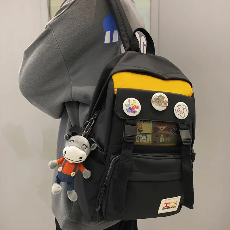 

2021 Large Capacity Men Backpack Boys Shoulder School Bag Rucksack for Teenager Girls Travel Backpacks Unisex Student Book Bags