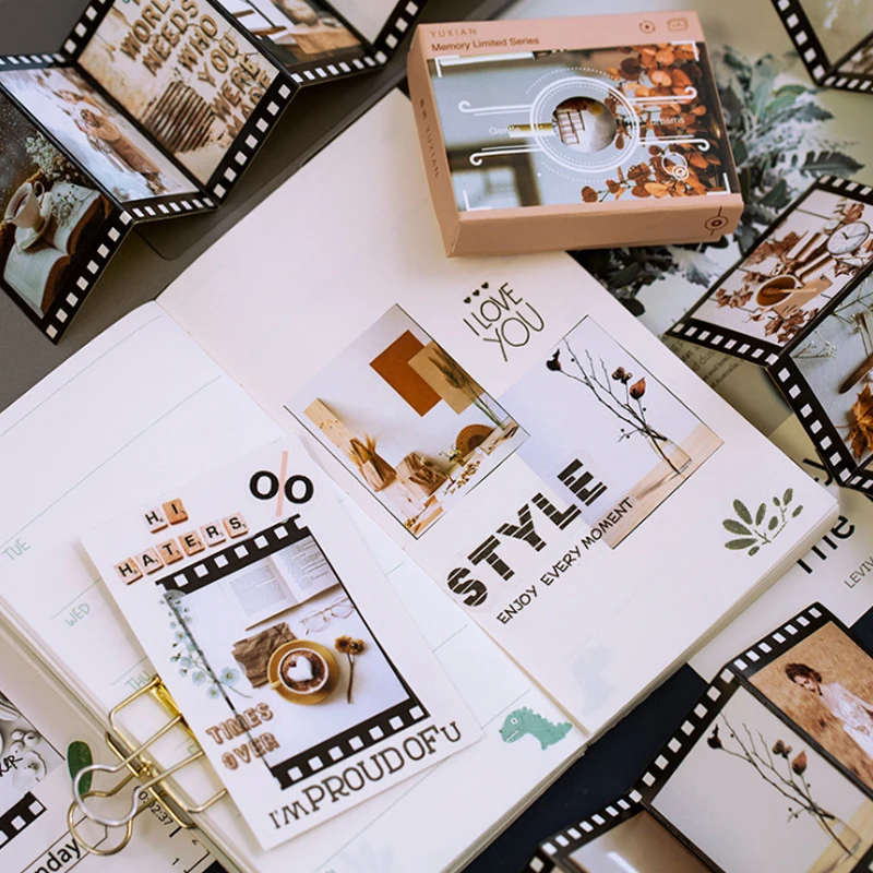 20 шт./упак. литературный девочек Справочник украшения Стикеры пакет Kawaii