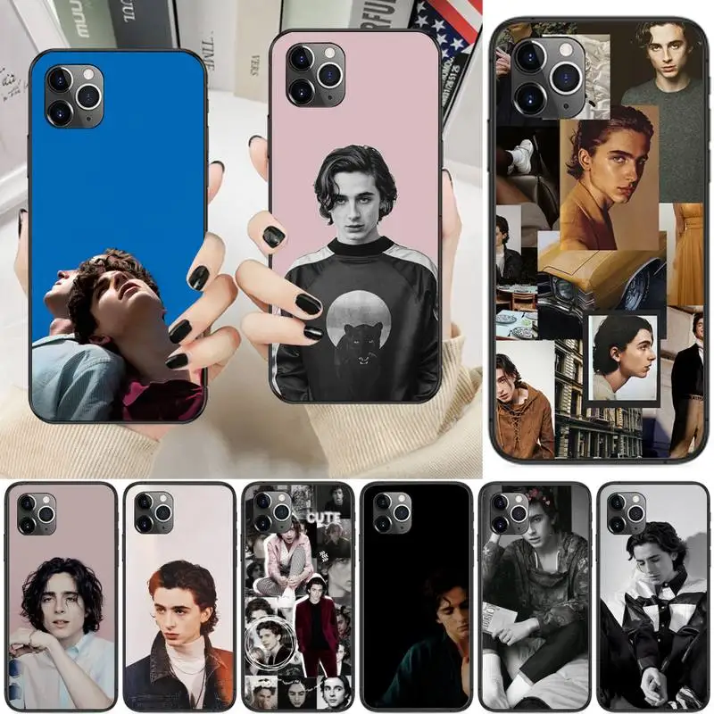 

Timothee Chalamet Phone Case For iPhone 13 12 11 Pro Max 11 XR XS Max X 8 7 6 5 SE 2020 Fundas Cover