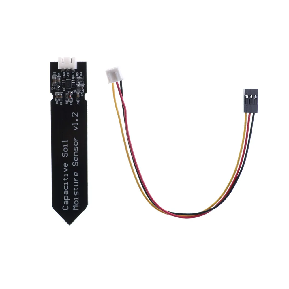 

3.3~5.5V Corrosion Resistant W/ Gravity For Arduino Capacitive Soil Moisture Sensor Module Not Easy To Corrode Wide Voltage Wire