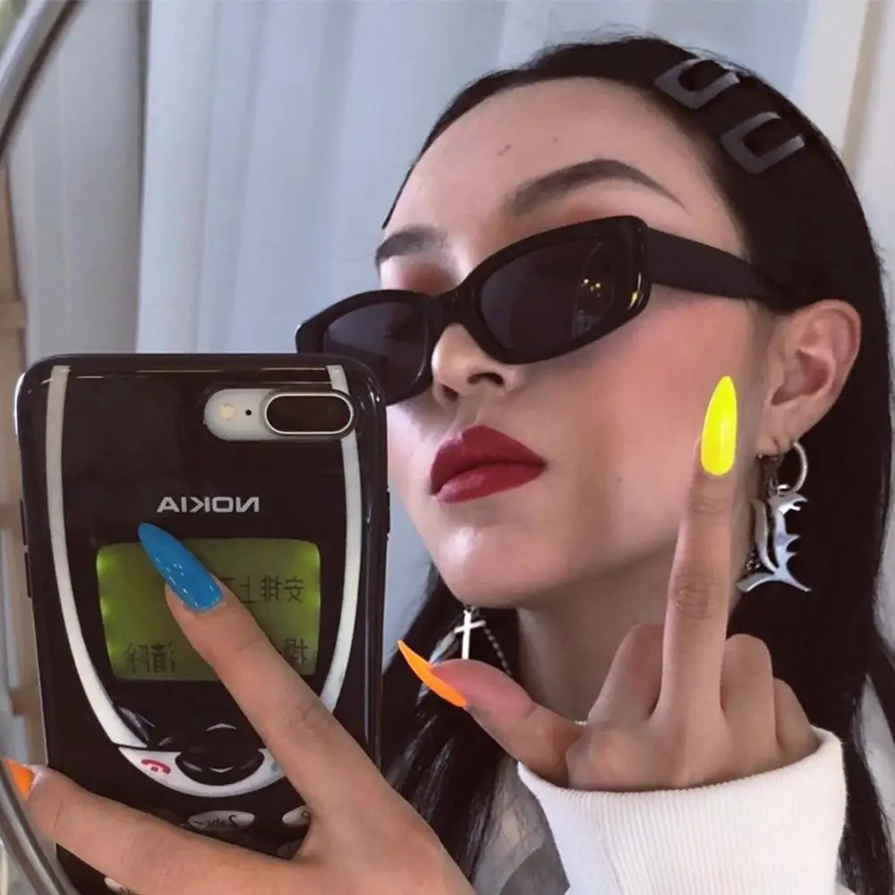 Солнечные очки в прямоугольной оправе для мужчин и женщин небольшие модные