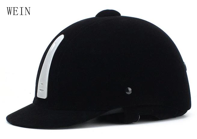 Классический бархатный защитный шлем для верховой езды унисекс | Спорт и