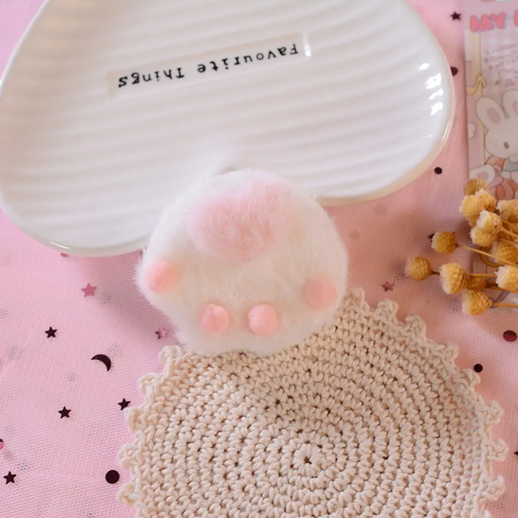 Девушка сердце Мультфильм Плюшевая брошь Корейская версия булавка Сетка Красный