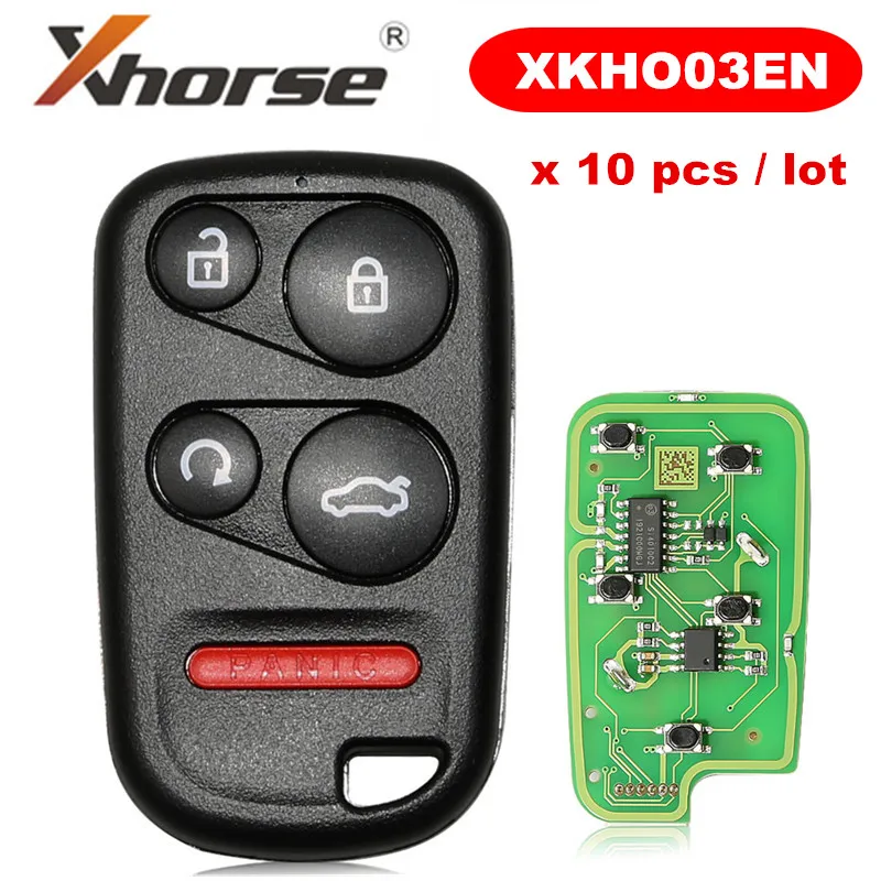 XHORSE XKHO03EN для HONDA универсальный дистанционный брелок VVDI ключевой инструмент с