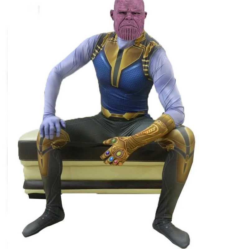 4 Endgame квантовая Сфера Железный человек Халк танос маска для косплея боди