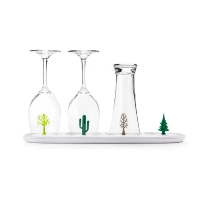 Бокалы с рисунком животного рай яркие бокалы для красного вина|Винные шкафы| |