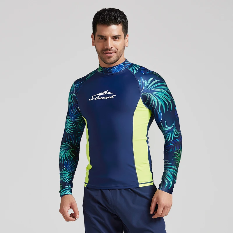 SBART 2020 новая одежда для плавания с длинным рукавом Rashguard серфинга костюмы