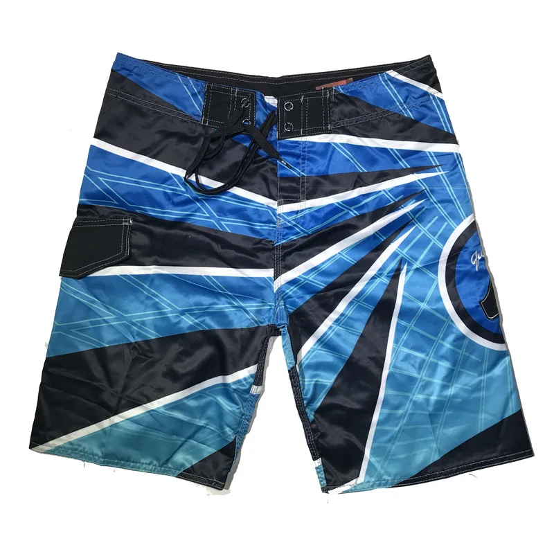 

Swimming Beach Shorts For Men Swimwear Quick Dry Swimsuit Swim Trunks Beachwear Bathing Surf Summer Running Pocket Bottoms