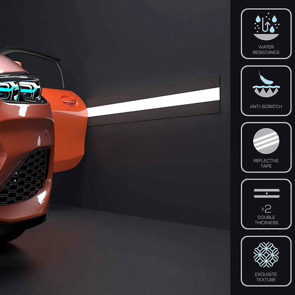 4 мм Защитная пленка для двери гаража защита стены от царапин бампера парковки