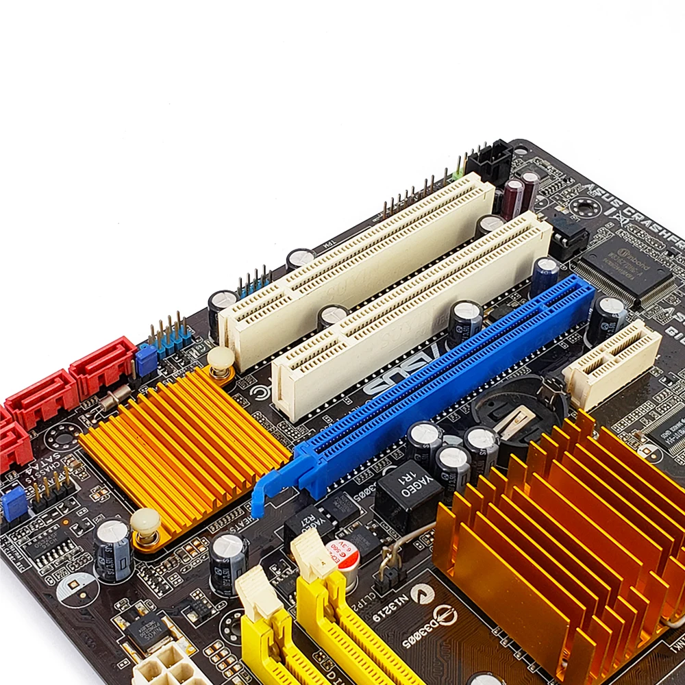Материнская плата Asus P5QPL AM G41 Socket LGA 775 DDR2 8G SATA2 USB2.0 VGA uATX оригинальная б/у