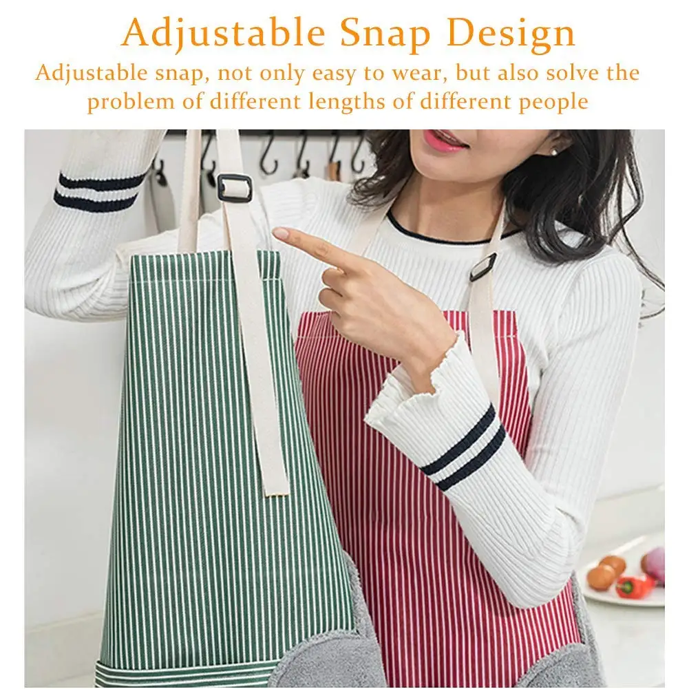 Кухонный нагрудник фартук с 2 большими карманами для взрослых нагрудники