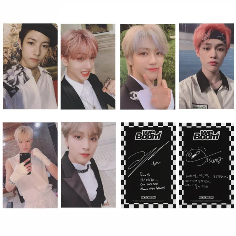 Kpop NCT 127 U Dream наклейка для сопереживания ЛОМО фотокарты плакат фотосъемки 6
