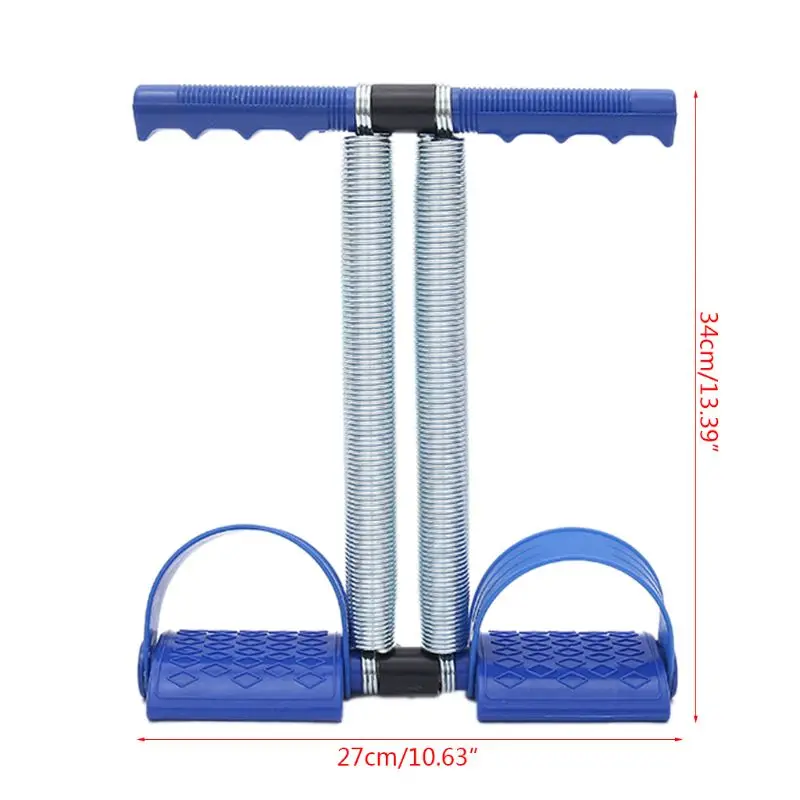 

Elastic Sit Up Equipment, Pull Rope Dual Spring Tension Foot Pedal Sit Up