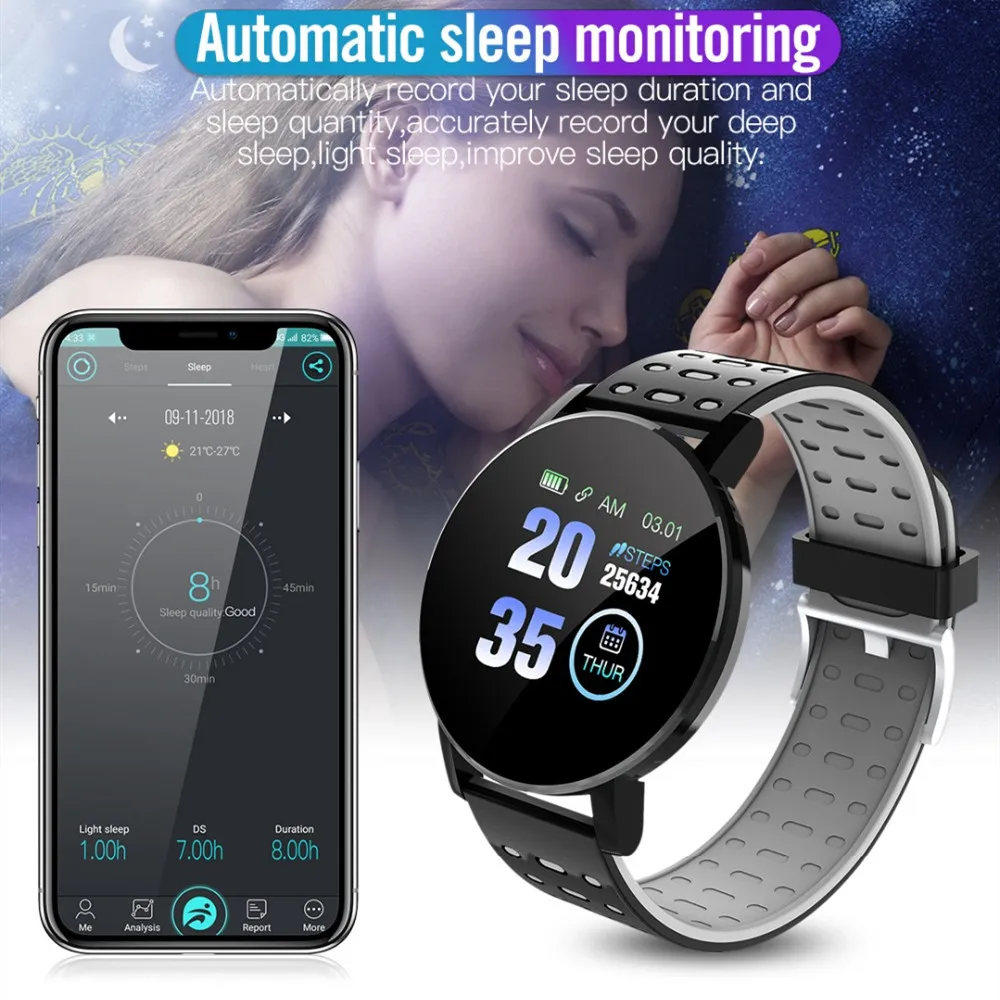 

2021 Bluetooth Smart Watch Men Blood Pressure Smartwatch Women Watch Sport Tracker WhatsApp For Android IOS Smart Clock