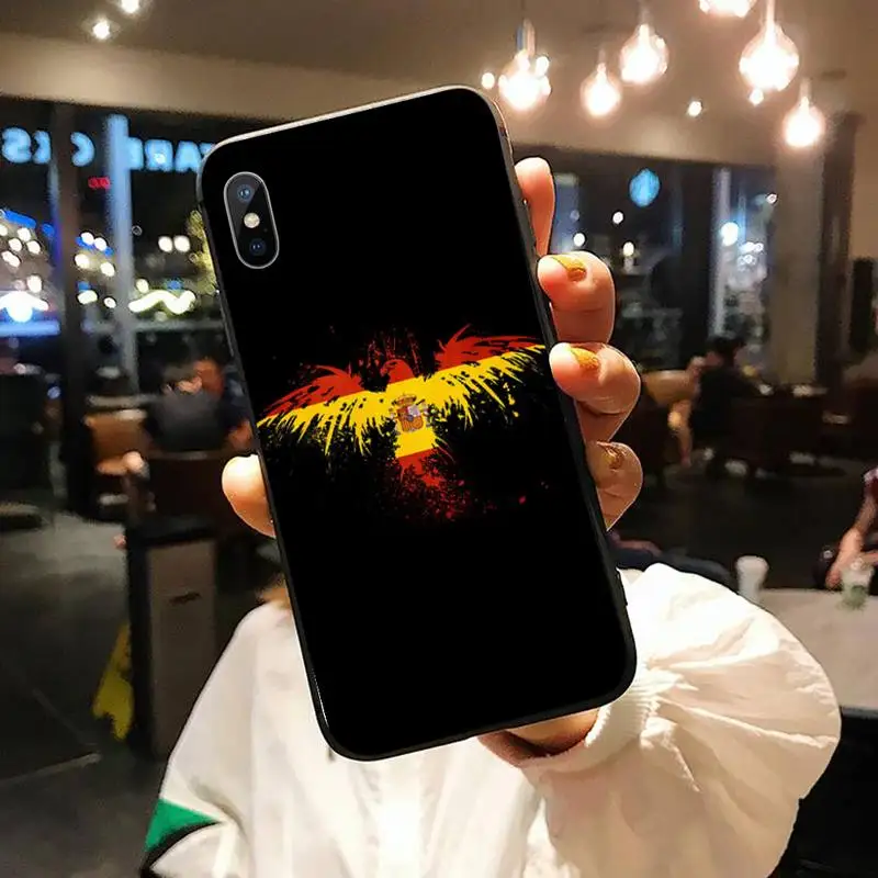 

Spain Coat of Arms Flag Phone Case for iPhone 11 12 pro XS MAX 8 7 6 6S Plus X 5S SE 2020 XR