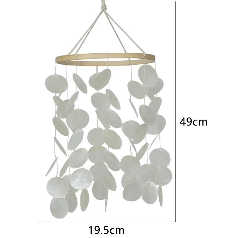 

Home Korean Decor Shell Wind Chimes Room Decoration Nordic Style Home Office Kids Room Nursery Decor Hanging Scandinavian Style