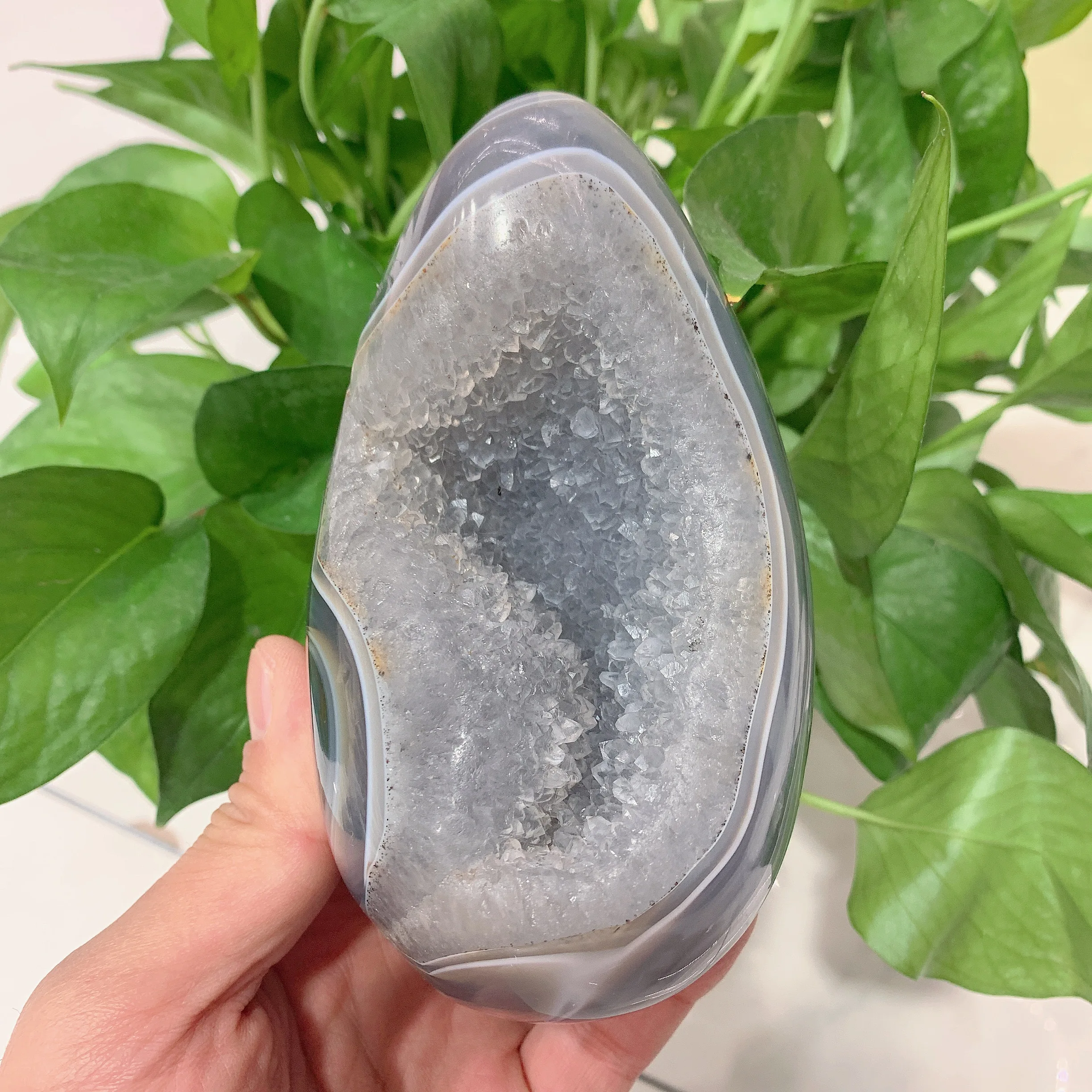 

Natural Crystal Quartz Mineral Agate Geode Dinosaur Egg Stone Sphere Energy Ball Reiki Healing Decoration Accessories Gemstone