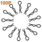 100 шт. микрозажимы для кузова, булавки для 1:16 118th Радиоуправляемый автомобиль багги монстр-Трак WLtoys Himoto HSP Traxxas игрушки с дистанционным управлением