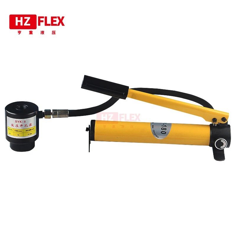 

Distribution cabinet stainless steel distribution box manual hydraulic hole opener plate puncher bridge beam