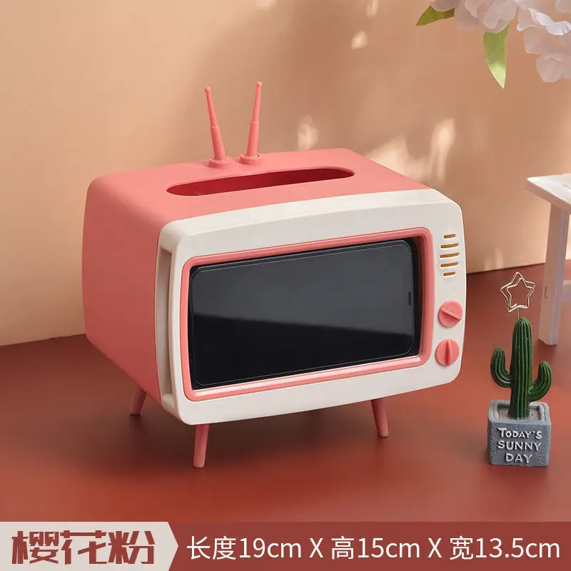 

Многофункциональная коробка для салфеток имитация ТВ