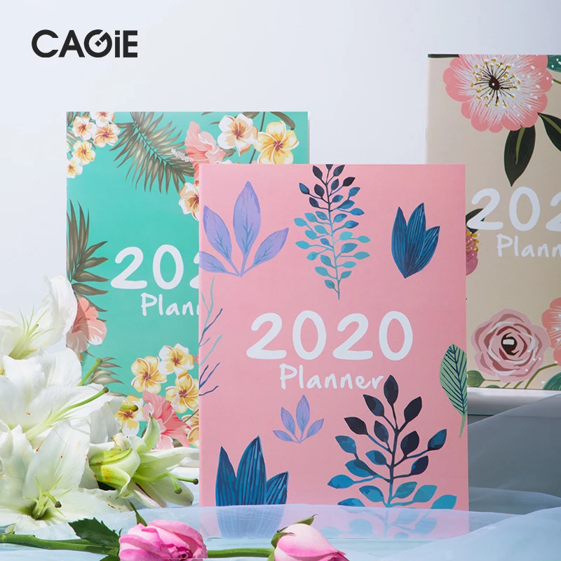 А4 самозаполняющийся Kawaii 2020 записная книжка 12 месяцев китайский планер офисные и