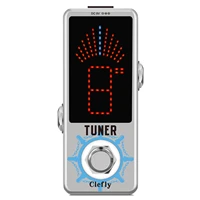 clefly lt 910 guitar tuner pedal high precision guitar chromatic tuner pedals for electric guitars
