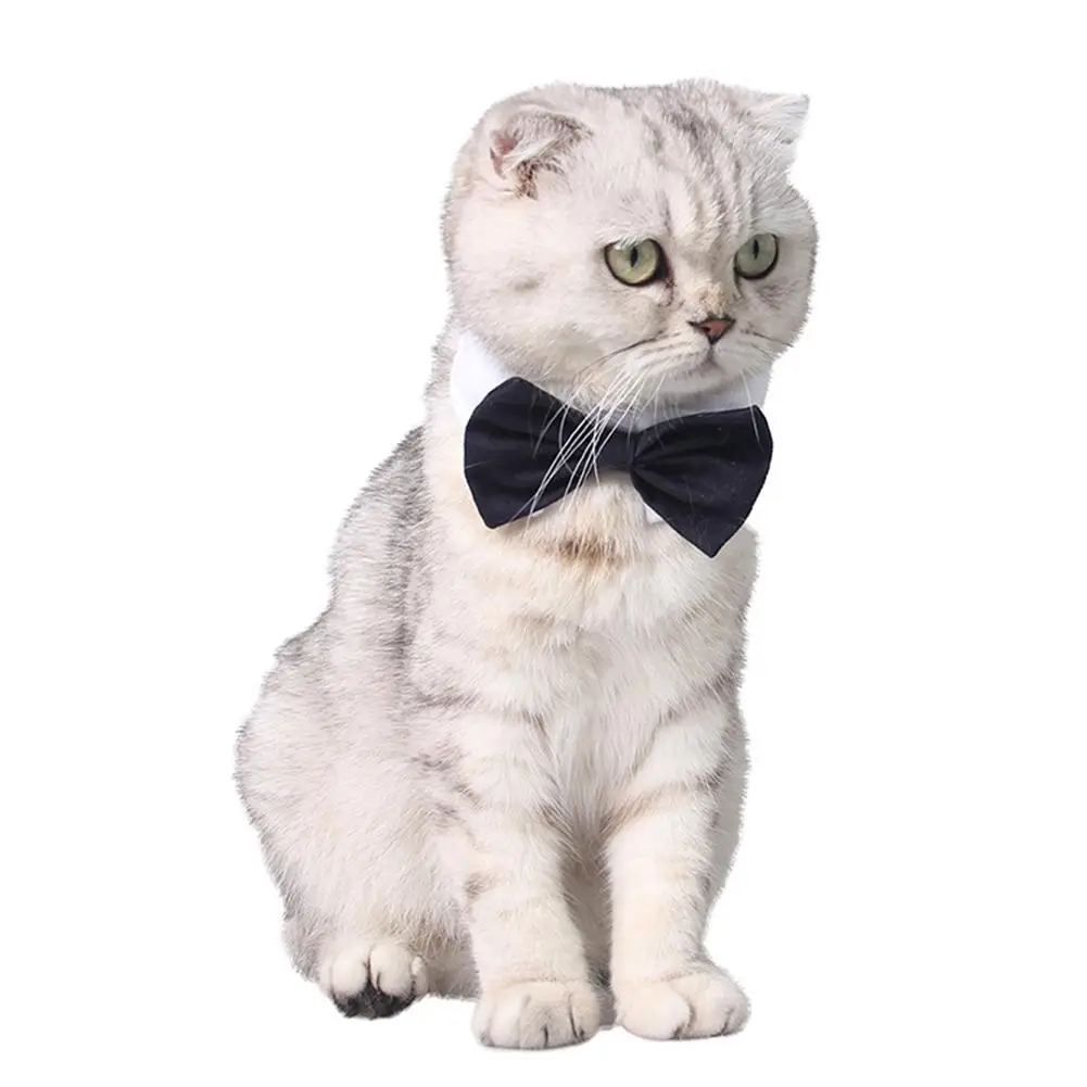 

Fashion Dog Puppy Cat Bow Tie Decoration Adjustable Neckband Collar Neck Strap Pet Supplies