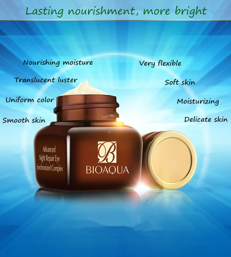 

BIOAQUA 20g Lift Firming Eye Cream Skin Care Whitening Moisturizing Hydrating Anti Wrinkle Remove Dark Circles Eye Cream