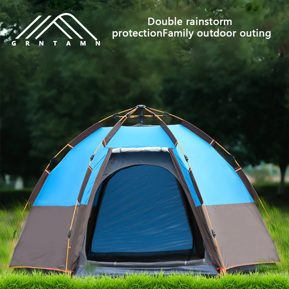 GRNTAMN быстрый автоматический открытый тент 3 8 человек двойной слой большой