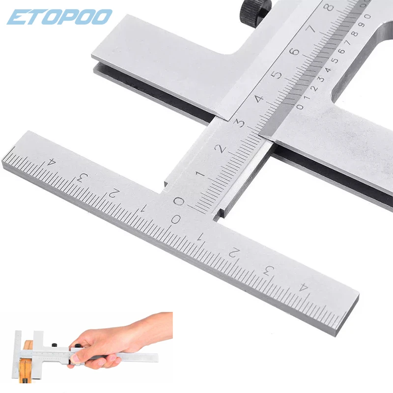 Штангенциркуль размером 0 160 мм с Т образным маркировочным нониусом точной