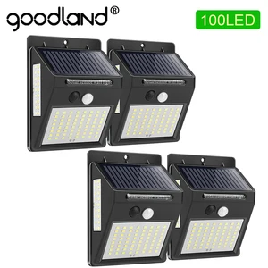 Светодиодный солнечный свет наружная Солнечная лампа с датчиком движения PIR на солнечной энергии водонепроницаемый настенный светильник для украшения сада двора пути