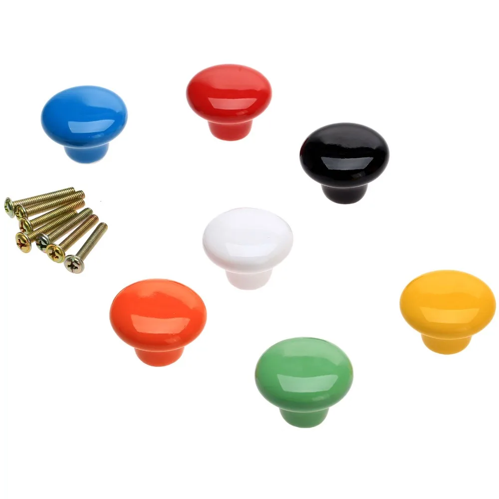 DRELD ручки для кухонной мебели шкафов и керамические ящиков фурнитура |