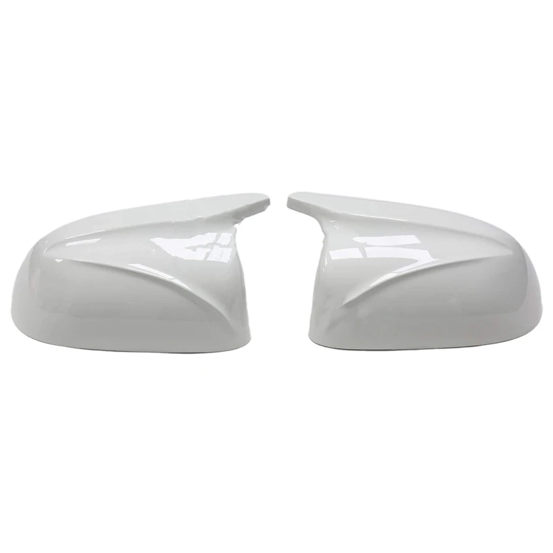 

Snow Mountain White Rearview Mirror Replacement Rearview Mirror Cover for X3 G01 X4 G02 X5 G05 X6 G06 2018 2019 2020