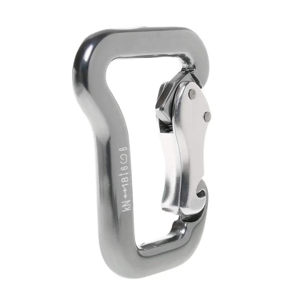 2pc safety carabiner hook clip equipment for paragliding paraglider harness gear free global shipping