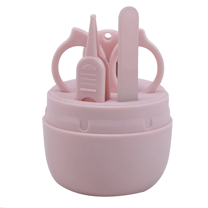 

Manicure Set Nursery Care Kit For Newborn Baby Infant And Toddler Baby Nail Nail Clippers + Scissors + Tweezers + Nail File