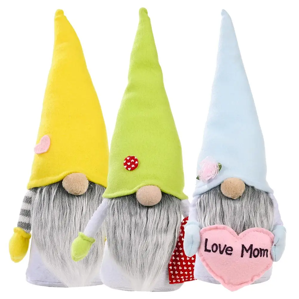 

Cute Faceless Doll Dwarf Doll Handmade Swedish Tomte Elf Decoration for Home Decoration Mother's Day Gift