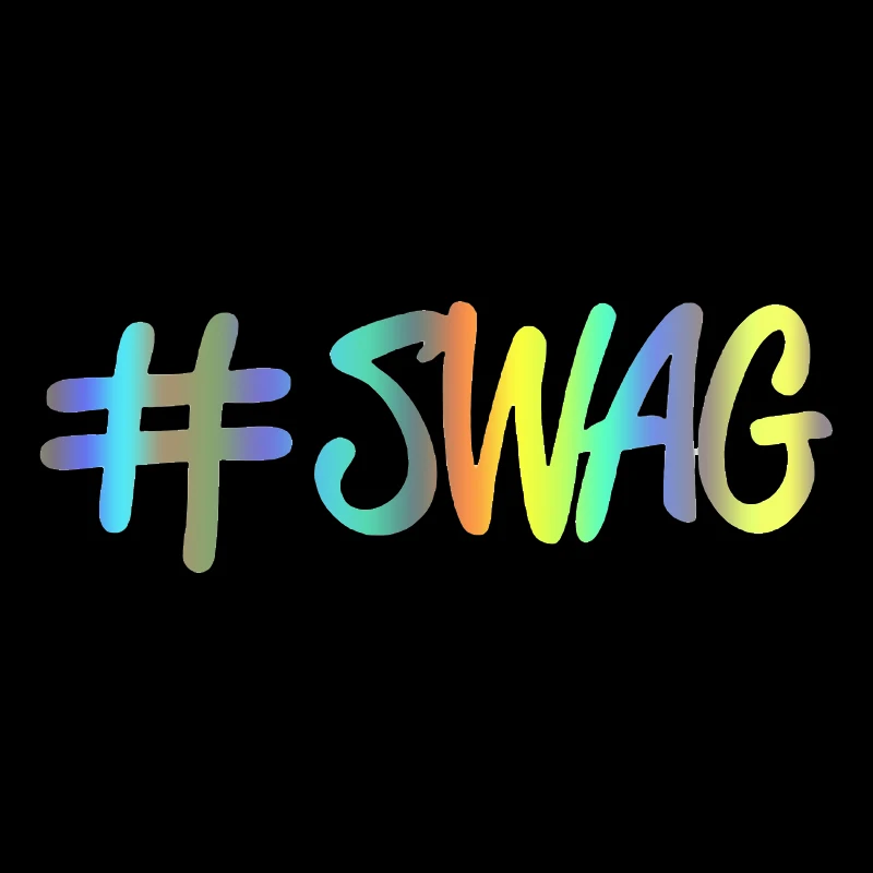 

S51961# Various Sizes/Colors Car Stickers Vinyl Decal SWAG Motorcycle Decorative Accessories Creative