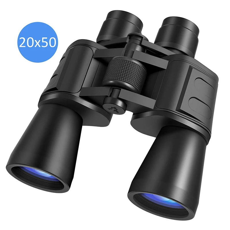 Телескоп 20x50 складной бинокль с HD ночным видением для наблюдения за птицами