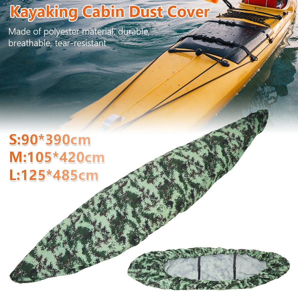 

Surfboard Protective Case Waterproof Kayak Cover Universal Camouflage Canoe Cockpit Boat UV Protection Tear Resistant Dust Stora