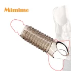 Рукав для пениса секс-игрушки для мужчин Задержка эякуляции кольцо на Пенис взрослые пары мужской увеличитель удлинитель товары Интимная игрушка магазин машинок