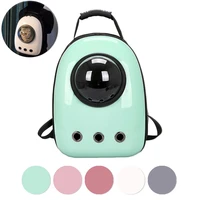 pet cat backpack astronaut outdoor portable carrying transparent pet travel bag breathable space capsule puppy cat carrier bags